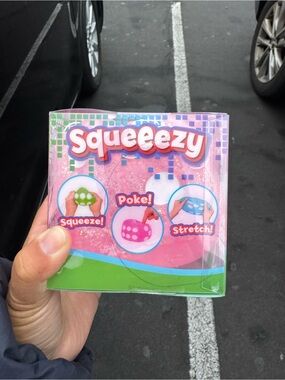 Squeezy Pink Sensory Squeeze & Stretch Toy -
